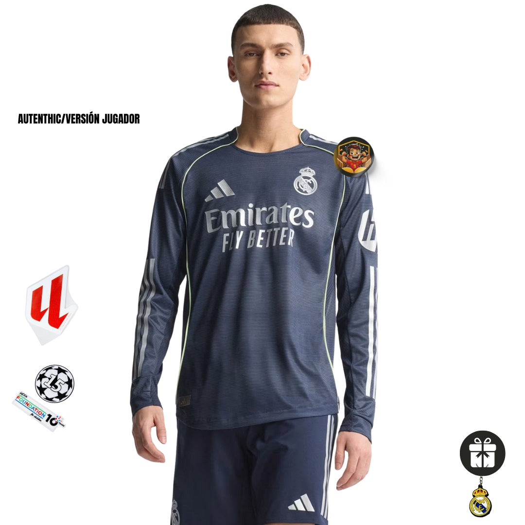 REAL MADRID II 25/26 FAN (AUTHENTIC) LONG SLEEVES