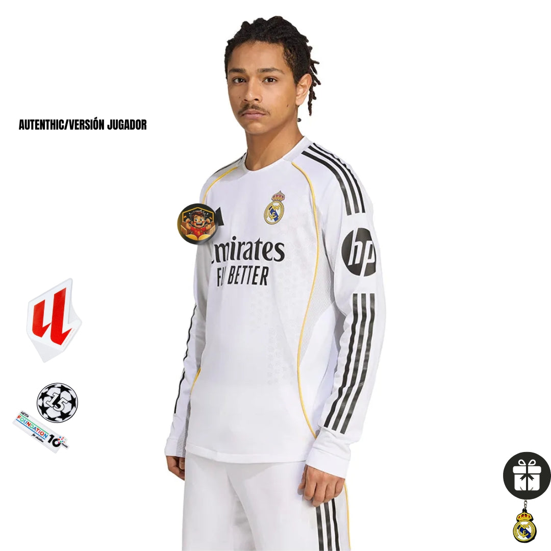 REAL MADRID I 25/26 FAN (AUTHENTIC) LONG SLEEVES